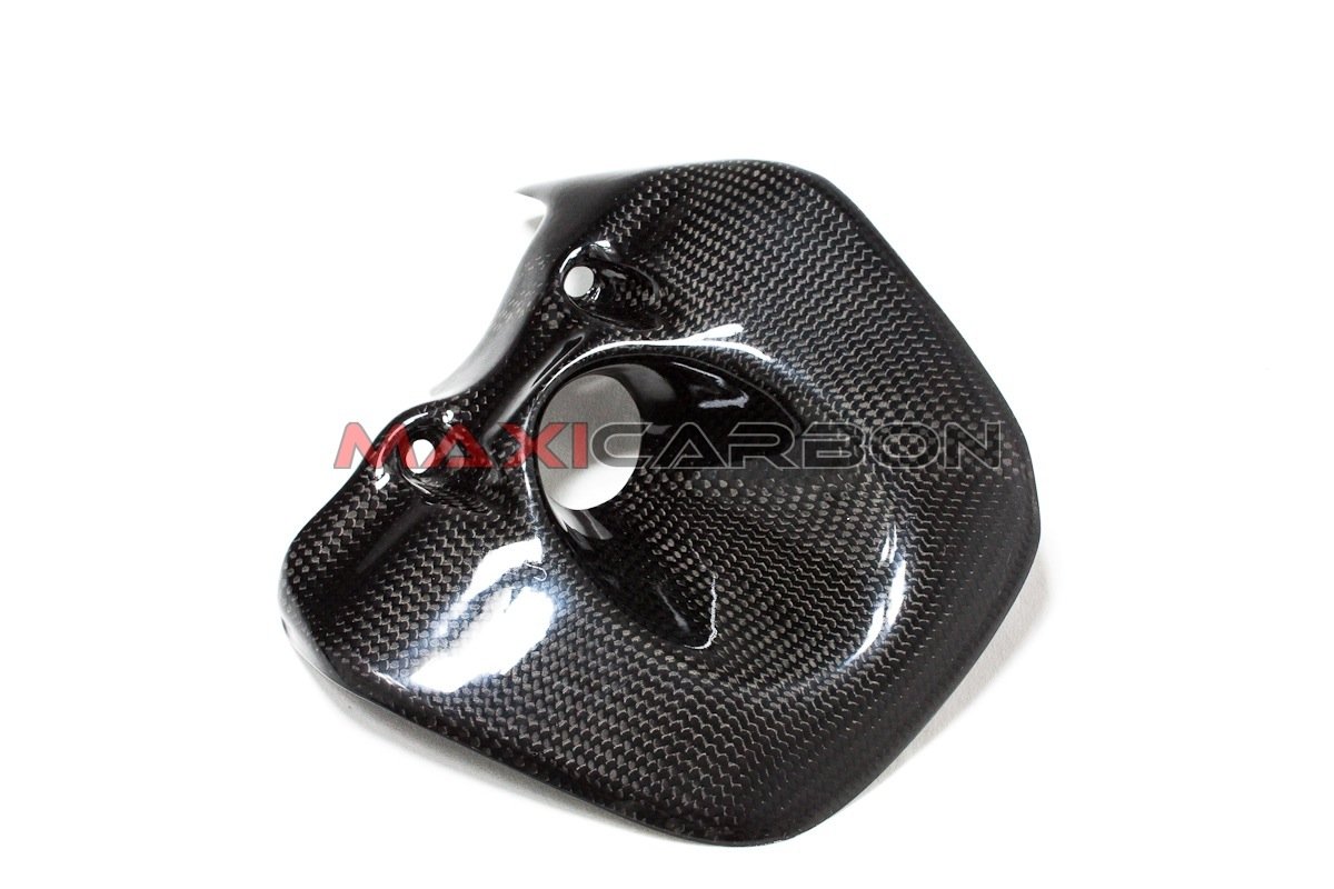 Serrure-gâche Avec Clé Carbone - Pour MV Agusta F4 (1998-2009) - Maxicarbon - Neuf